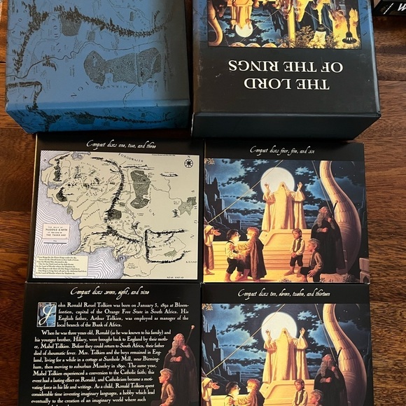 The Lord of the Rings Tolkien CD box set - Picture 4 of 4